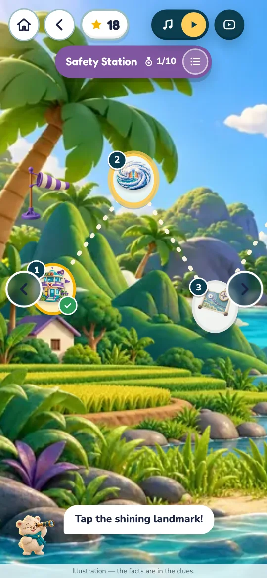 A world scene in Element
